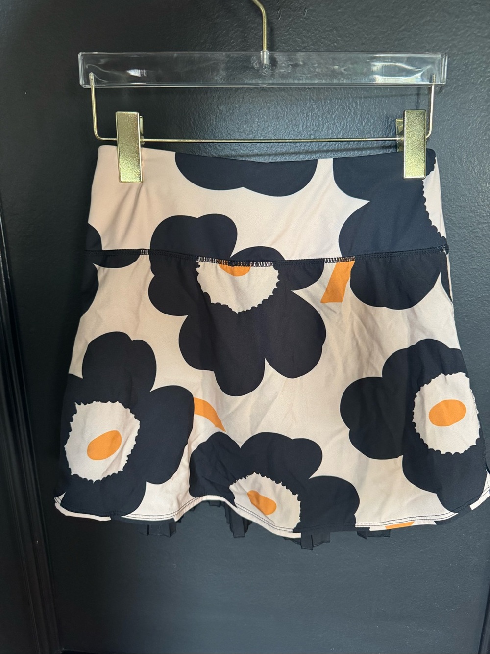 Floral Print Tennis Skirt